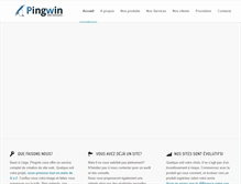 Tablet Screenshot of pingwin.be